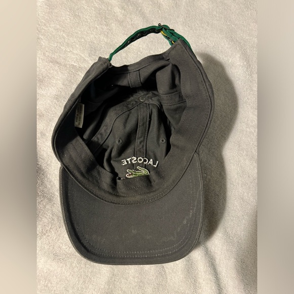 Lacoste Crocodile Logo Adjustable Hat Men’s Women’s Unisex One Size - Picture 3 of 9